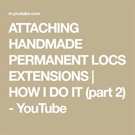 Image result for How to Maintain Loc Extensions