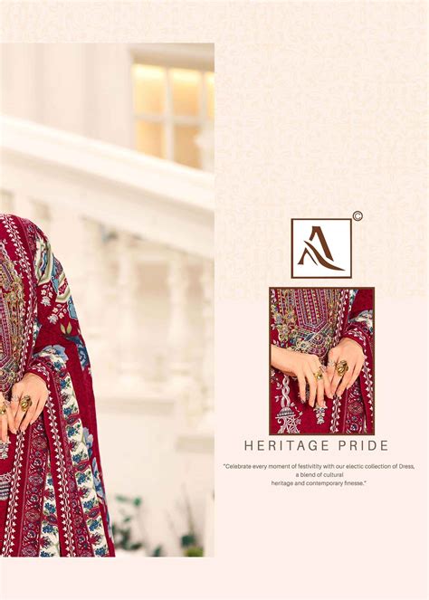 Alok Suit Mehwish Edition 3 Fancy Work Rayon Salwar Suit Suppliers