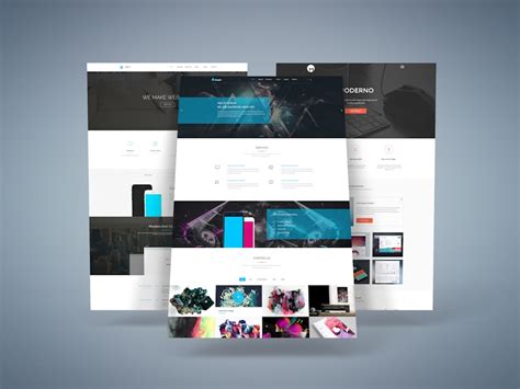 3D Web Presentation Mock-Up - graphberry.com