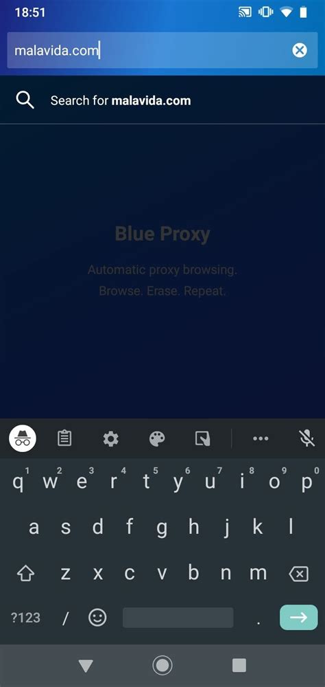 Descargar Blue Proxy 2.3 APK Gratis para Android