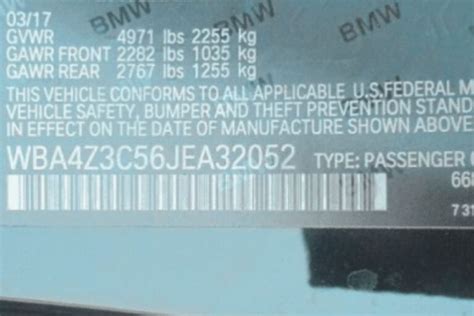 Image result for BMW VIN Decoder