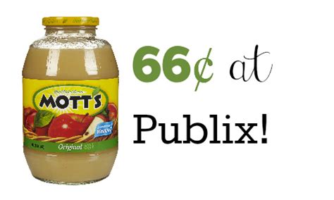 Mott's Coupon | Applesauce for 66¢ :: Southern Savers