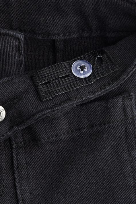 Flared Leg Jeans - Black - Kids | H&M IN