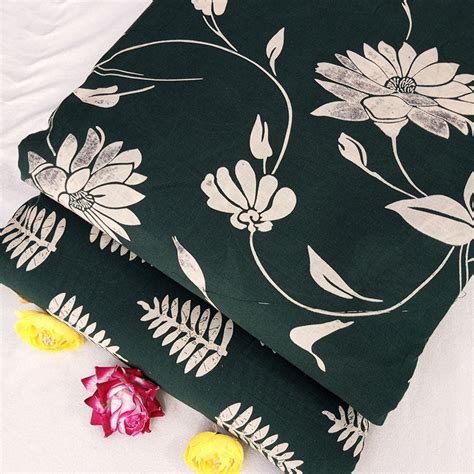 Cotton Top and Bottom Set | Two Piece Cotton Suit Set | Bagru Art ...