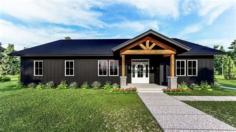 4 Bedroom Pole Barn Floor Plan 243SVD: Stunning Design - Sanverma ...