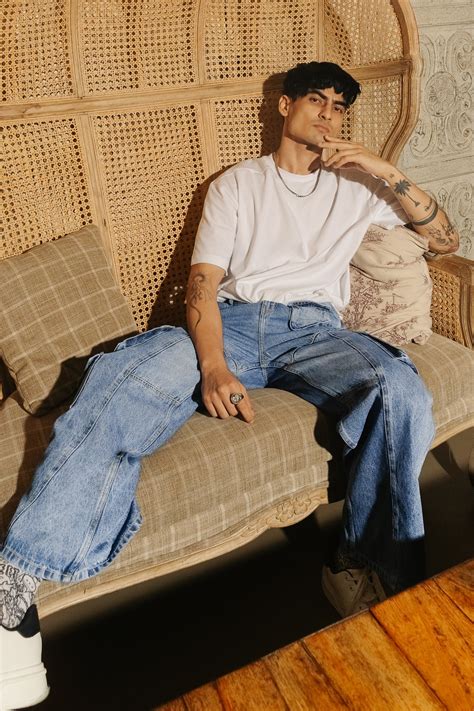 Slate Men's Cargo Jeans