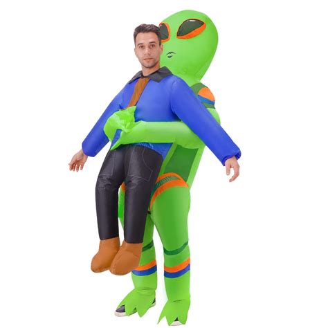 Inflatable Costume Alien for Adults,Funny Halloween Inflatable Costumes ...