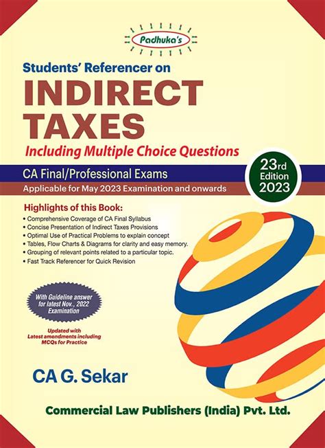 Amazon.in: Buy STUDENTS REFERENCER ON INDIRECT TAXES Book Online at Low ...