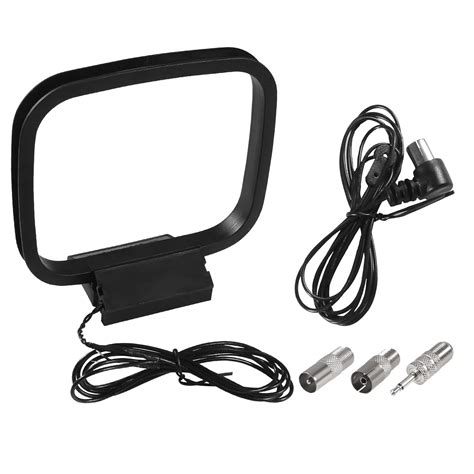 AEDIKO FM Radio Antenna 75 Ohm FM Antenna FM Coax Antenna and AM Loop ...