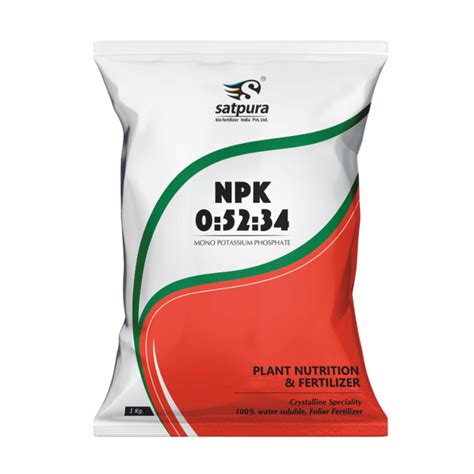 NPK 0:52:34 Mono Potassium Phosphate – 100% Water Soluble Fertilizer ...