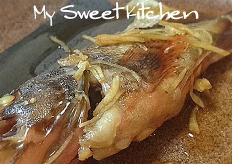 My Family's Golden Ratio for Basic Fish Simmered in Soy Sauce Recipe by ...