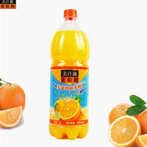 美汁源果粒橙450ml*4组合装
