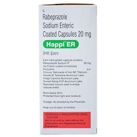 Happi ER Capsule | Uses, Side Effects, Price | Apollo Pharmacy