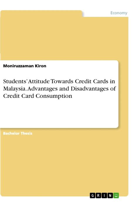 Buy Students' Attitude Towards Credit Cards in Malaysia. Advantages and ...