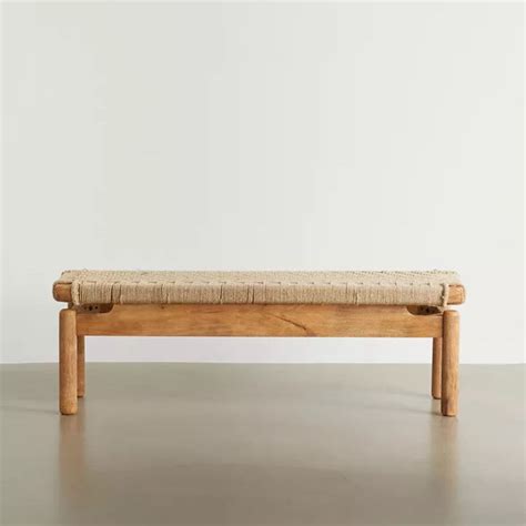 Cosmic - Woven Bench (Organic ropes) – Furnify Design