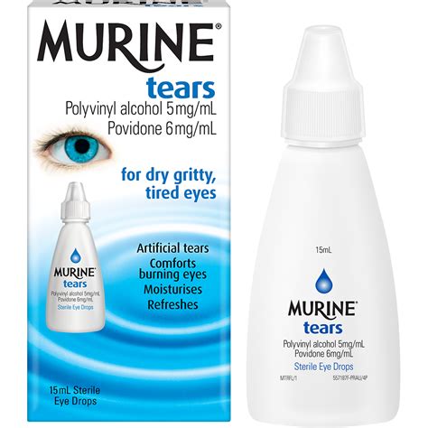 Murine Tears Eye Drops (Polyvinyl Alcohol/Povidone) | PharmaServe