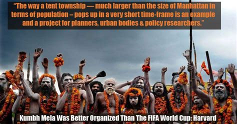 Kumbh Mela Better Organized Than Fifa World Cup