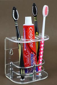 PLNJAR Toothbrush Toothpaste Razor Holder for Bathroom, Toothbrush ...