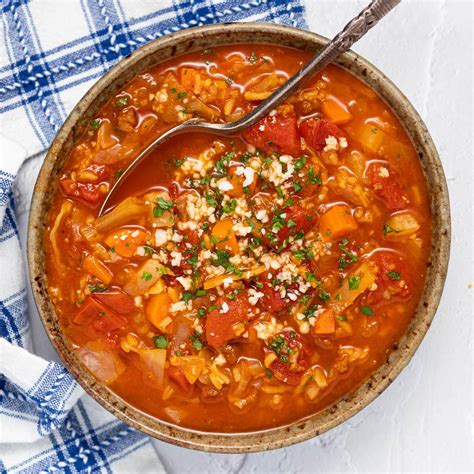 Vegetarian Cabbage Soup Recipes