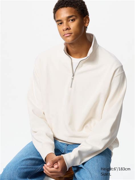 Men's Half-Zip Sweatshirt | UNIQLO ES