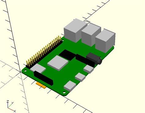 Image result for Raspberry Pi CAD Model