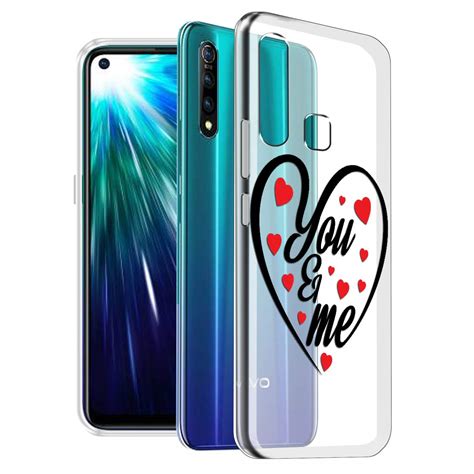 Fashionury ''You and ME'' Shockproof Printed Back Cover Case for Vivo ...