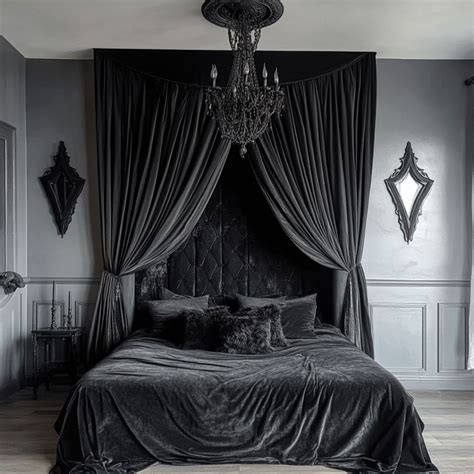 10 Dramatic Gothic Bedroom Ideas: Create Your Dark Romantic Sanctuary ...