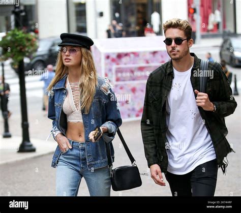 Victoria's Secret model Romee Strijd and her boyfriend Laurens van ...