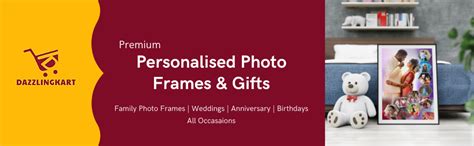 DazzlingKart Personalized Photo Frame Gift for Couples, Husband, Wife ...
