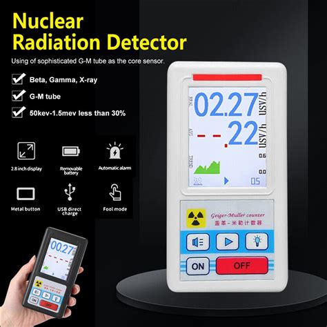 Nuclear Radiation Detector Geiger Counter Portable India | Ubuy