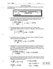 Image result for Percentage Error Questions