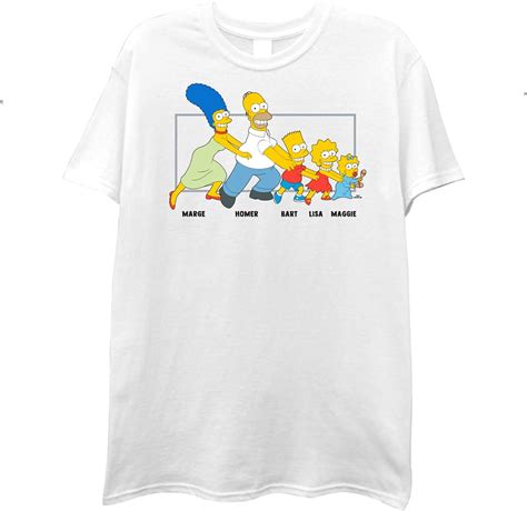 Buy The Simpsons Mens' Bart Simpson Classic Shirt Homer, Bart, Krusty ...