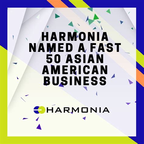 Harmonia Holdings Group, LLC on LinkedIn: #hereatharmonia #fast50 #uspaacc