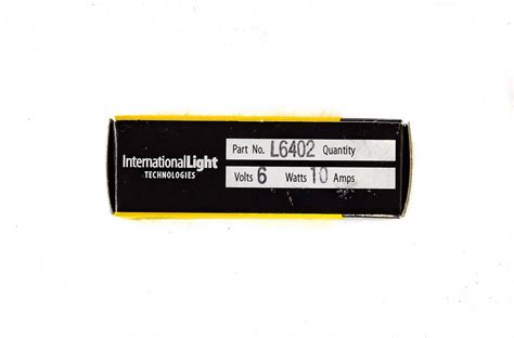 BOMBILLO 6V 10W L6402 GILWAY INTERNATIONAL LIGHT - Ilumedical