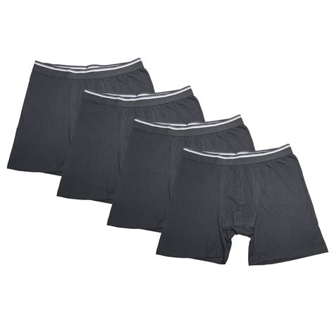 4PK Mens Performance Boxer Briefs Breathable Comfort | Ubuy India