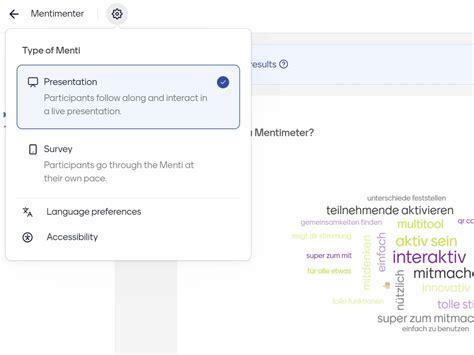 Mentimeter: Tipps und Tricks