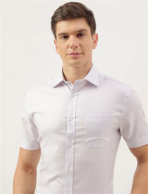 Buy Cotton Rich Checked Short Sleeves Shirt at Marks & Spencer