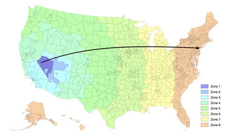 Image result for USPS Zip Code Zone Chart