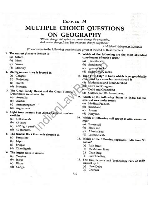 Image result for Geography MCQ Test