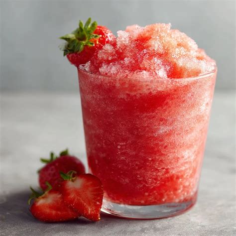 Frozen Strawberry Lemonade Slush - Recipe pioneer