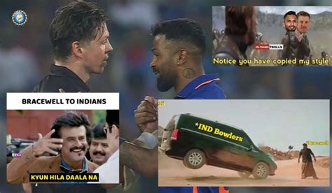IND vs NZ 2023: "Kyun Hila Daala Na"- Top 10 Michael Bracewell memes ...