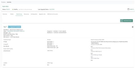 Learn KOP - Upgrade EKS Cluster - Rafay Docs
