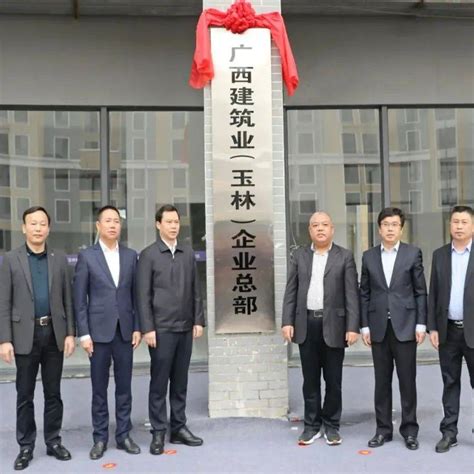 广西建筑业（玉林）企业总部在玉州区揭牌成立_桂民_仪式_集团