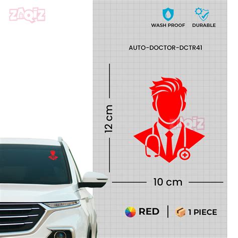Doctor Awareness Vehicle Decal for Safety – ZAQiZ