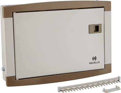 Havells Utility DB SPN DD QVE RG 12W Metal Double Door Distribution ...