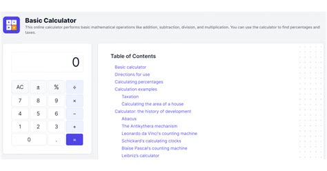 Image result for Basic Math Calculator Calculation
