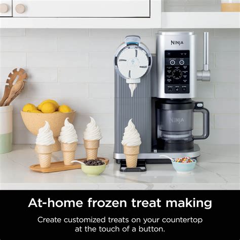 Ninja Swirl™ by CREAMi® Soft Serve and Ice Cream Maker, 13 One-Touch ...