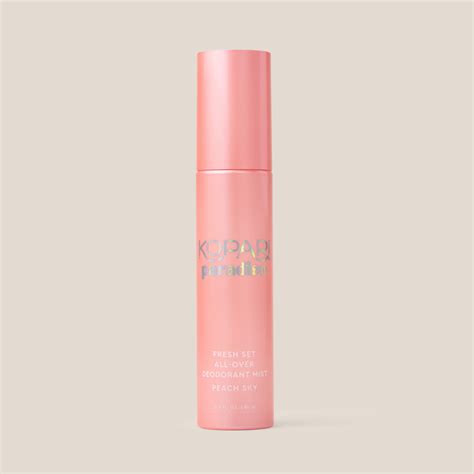 Peach Sky Fresh Set All-Over Body Deodorant Mist – Kopari Beauty