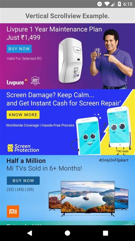 React Native ScrollView 的图像结果