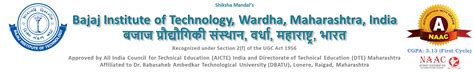 Bajaj Institute of Technology Wardha